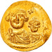 Monnaie, Heraclius, avec Heraclius Constantin, Solidus, 616-625, Constantinople