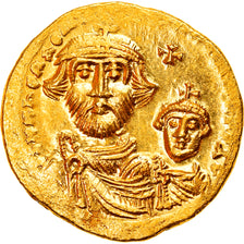 Coin, Heraclius, with Heraclius Constantine, Solidus, 616-625, Constantinople