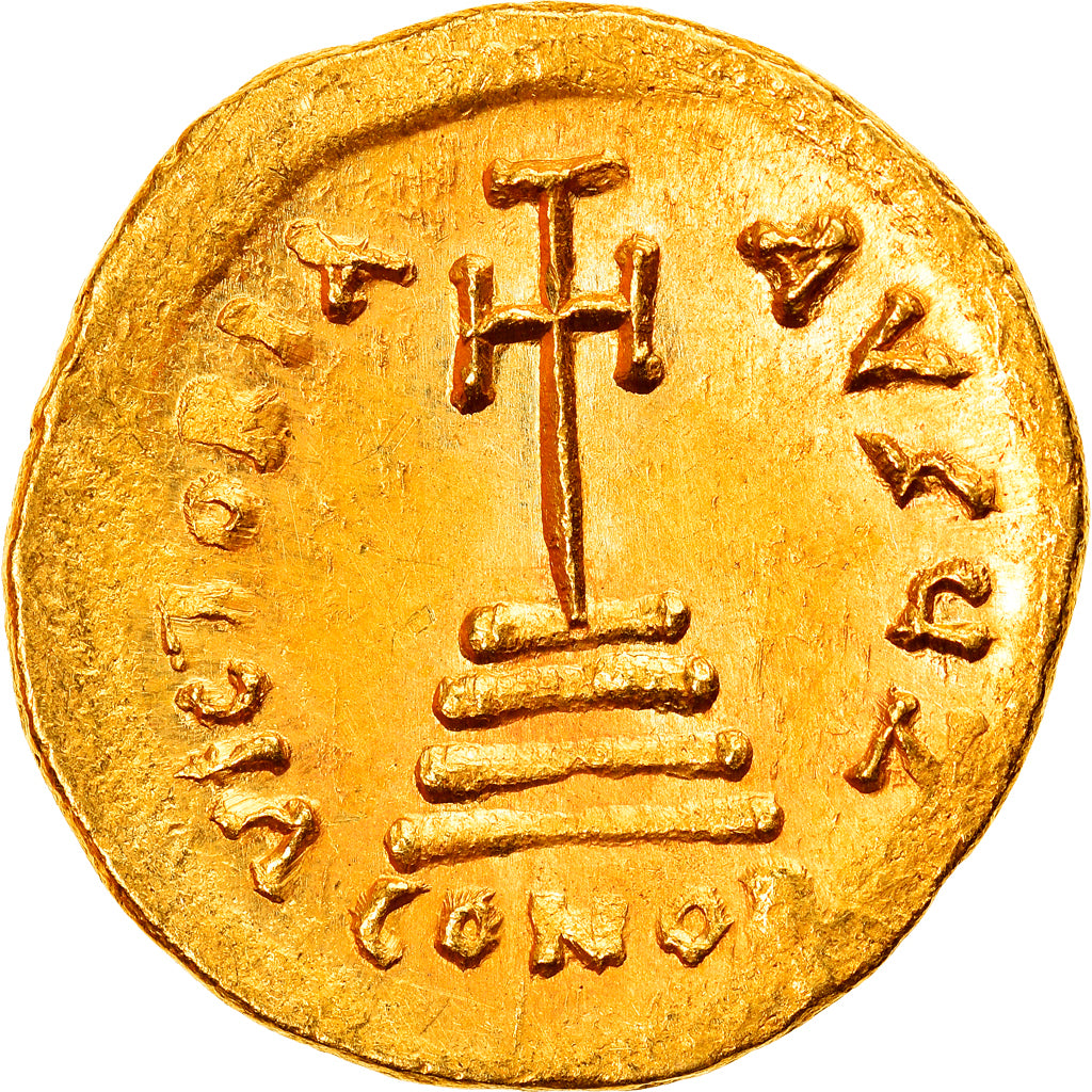 Coin, Heraclius, with Heraclius Constantine, Solidus, 616-625, Constantinople