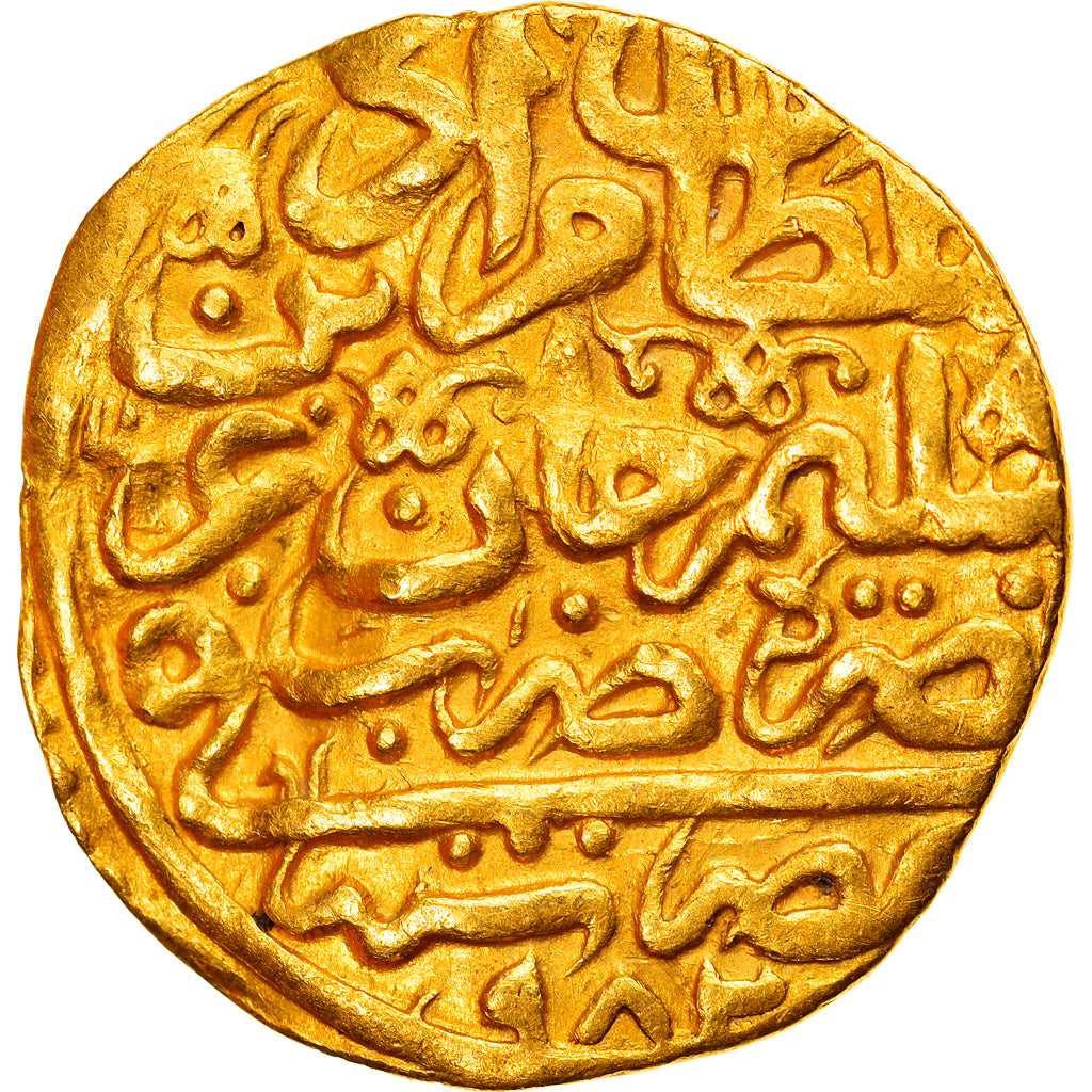 Monnaie, Ottoman Empire, Murad III, Sultani, AH 982 / AD 1574, Misr, TTB+, Or