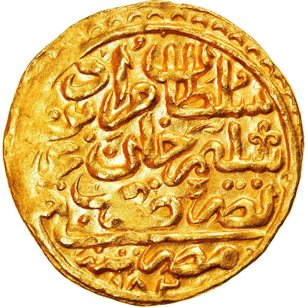 Monnaie, Ottoman Empire, Murad III, Sultani, AH 982 / AD 1574, Misr, TTB+, Or