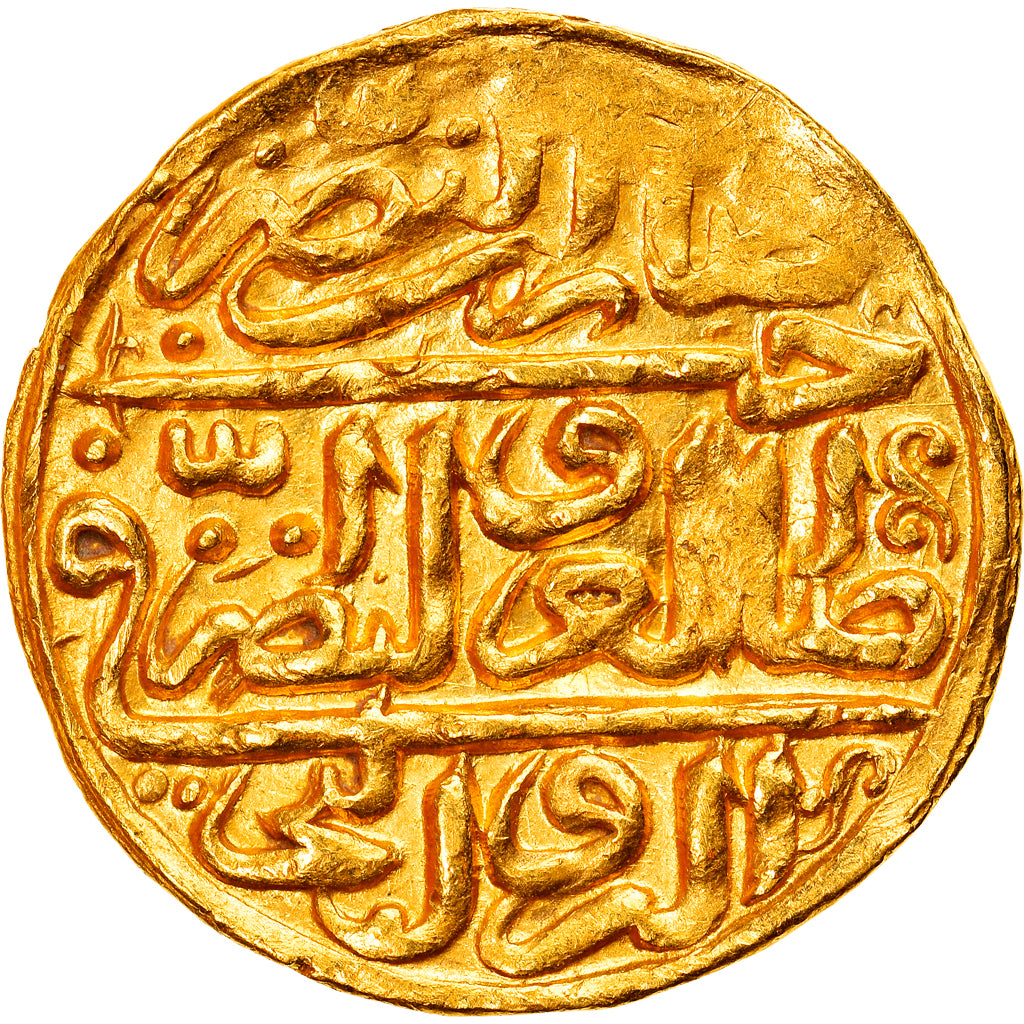 Monnaie, Ottoman Empire, Murad III, Sultani, AH 982 / AD 1574, Misr, TTB+, Or