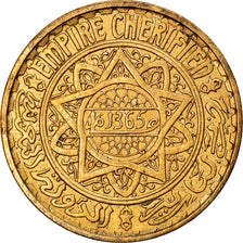 Coin, Morocco, Mohammed V, 5 Francs, AH 1365/1946, Paris, AU(50-53)