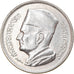 Coin, Morocco, Mohammed V, Dirham, AH 1380/1960, Paris, AU(50-53), Silver, KM:55