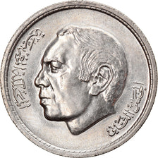 Munten, Marokko, al-Hassan II, Dirham, 1974/AH1394, PR, Copper-nickel, KM:63
