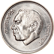 Münze, Marokko, al-Hassan II, Dirham, 1987/AH1407, VZ+, Copper-nickel, KM:88