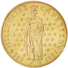 FRANCE, 10 Francs, 1987, KM #E136, MS(65-70), Nickel-Bronze, Gadoury #820, 10.00