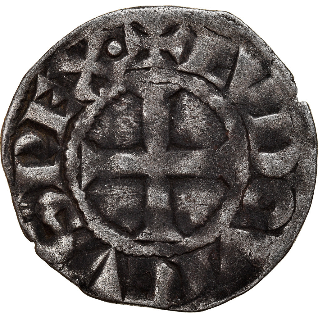 Coin, France, Louis VIII-IX, Denier Tournois, VF(30-35), Billon, Duplessy:188