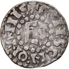 Moneta, Francja, Maine, Denarius, 11-12th century, Le Mans, VF(30-35), Bilon