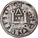 Moneta, Francia, Philip II, Denier Tournois, Saint-Martin de Tours, MB+
