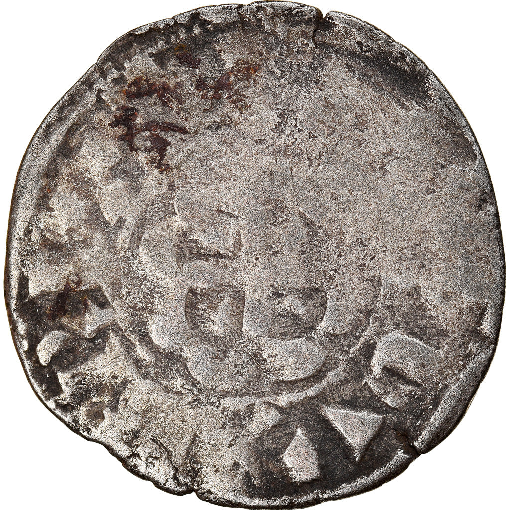 Monnaie, France, Bretagne, Anonymes, Denier, Rennes, B+, Argent, Boudeau:29