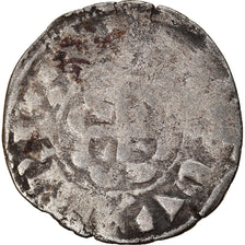 Monnaie, France, Bretagne, Anonymes, Denier, Rennes, B+, Argent, Boudeau:29