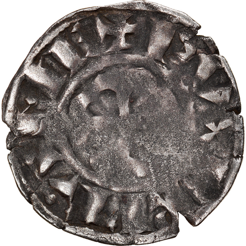 Münze, Frankreich, Bretagne, Anonymous, Denarius, Nantes, S, Silber, Boudeau:28