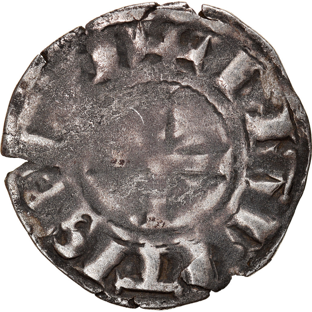 Münze, Frankreich, Bretagne, Anonymous, Denarius, Nantes, S, Silber, Boudeau:28