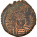 Monnaie, Héraclius, Follis, 610-611, Cyzique, TB+, Cuivre, Sear:839