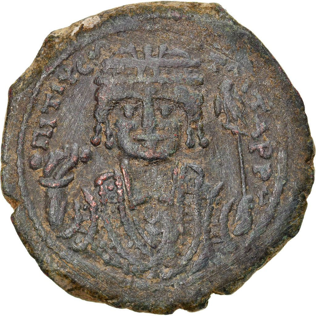 Coin, Maurice Tiberius, Follis, 588-589, Antioch, EF(40-45), Copper, Sear:532