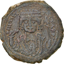 Coin, Maurice Tiberius, Follis, 588-589, Antioch, EF(40-45), Copper, Sear:532