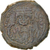 Coin, Maurice Tiberius, Follis, 588-589, Antioch, EF(40-45), Copper, Sear:532