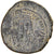 Monnaie, Maurice Tibère, Follis, 594-595, Antioche, TB, Cuivre, Sear:533