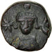 Coin, Heraclius, 12 Nummi, 618-628, Alexandria, Rare, EF(40-45), Copper