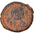 Moneta, Maurice Tiberius, Half Follis, 583-584, Antioch, VF(30-35), Miedź