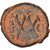 Moeda, Maurice Tiberius, Half Follis, 583-584, Antioch, VF(30-35), Cobre