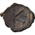 Moneda, Justin II, Half Follis, 568-569, Thessalonica, BC+, Cobre, Sear:365