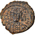 Monnaie, Maurice Tibère, Decanummium, 586-587, Antioche, TTB, Cuivre, Sear:536