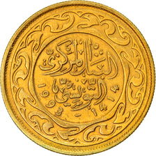 Moneta, Tunisia, 20 Millim, 1993/AH1414, AU(55-58), Mosiądz, KM:307