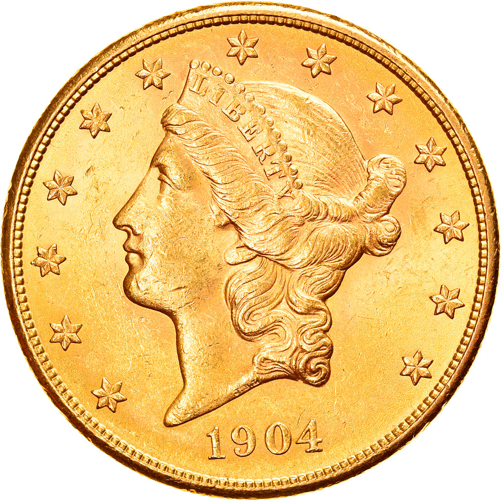 Münze, Vereinigte Staaten, Liberty Head, $20, Double Eagle, 1904, San