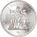 Coin, France, Hercule, 50 Francs, 1975, Paris, MS(63), Silver, KM:941.1