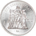 Coin, France, Hercule, 50 Francs, 1975, Paris, MS(64), Silver, KM:941.1