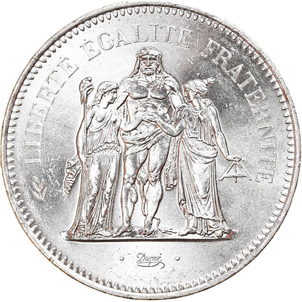 Monnaie, France, Hercule, 50 Francs, 1977, Paris, SPL, Argent, Gadoury:882
