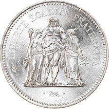 Monnaie, France, Hercule, 50 Francs, 1977, Paris, SPL, Argent, Gadoury:882