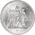 Coin, France, Hercule, 50 Francs, 1978, Paris, MS(64), Silver, KM:941.1