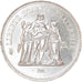 Moeda, França, Hercule, 50 Francs, 1979, Paris, MS(64), Prata, KM:941.1