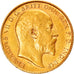Münze, Großbritannien, Edward VII, 1/2 Sovereign, 1910, SS+, Gold, KM:804