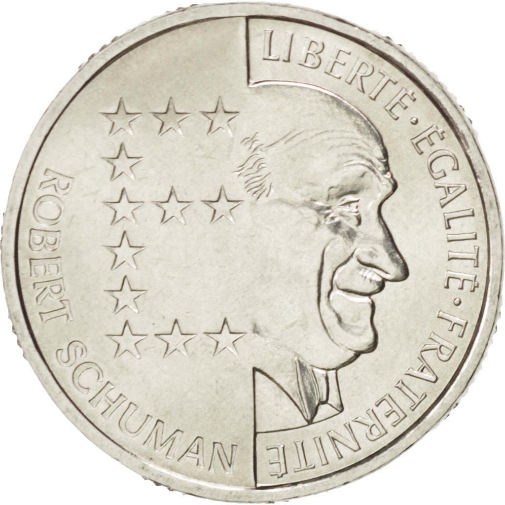 FRANCE, 10 Francs, 1986, KM #E134, MS(63), Nickel, Gadoury #825, 6.50