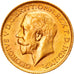Coin, Great Britain, George V, Sovereign, 1916, MS(63), Gold, KM:820
