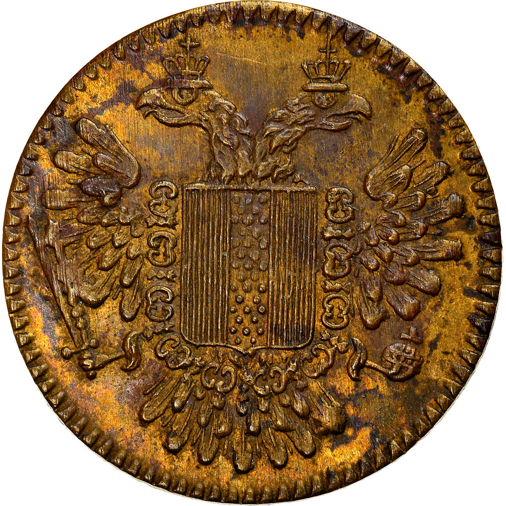 Deutschland, Token, Two headed eagle, Spiel Marke, VZ, Messing