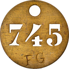 Francja, Token, Fauvet Girel, Usine de chaudronnerie St-Laurent-Blangy, N°745