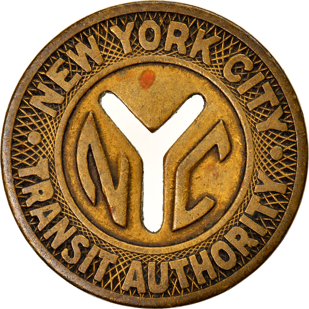 United States, New-York City Transit Authority, Good for one fare, Token