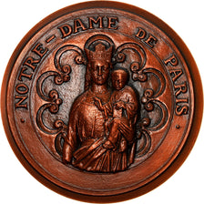 Frankreich, Medaille, Notre Dame de Paris., Arts & Culture, 1979, Bourroux, UNZ
