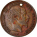 France, Token, Napoleon III Kaiser der Franzosen, EF(40-45), Copper