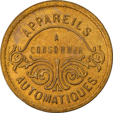 France, Token, Appareils Automatiques, AU(55-58), Brass