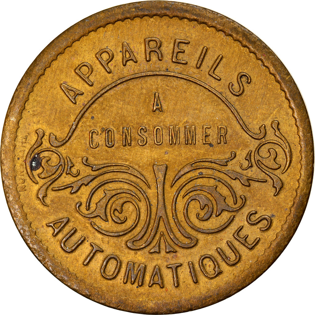 France, Token, Appareils Automatiques, AU(55-58), Brass
