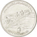 Coin, Romania, 10 Lei, 1996, MS(63), Nickel plated steel, KM:125