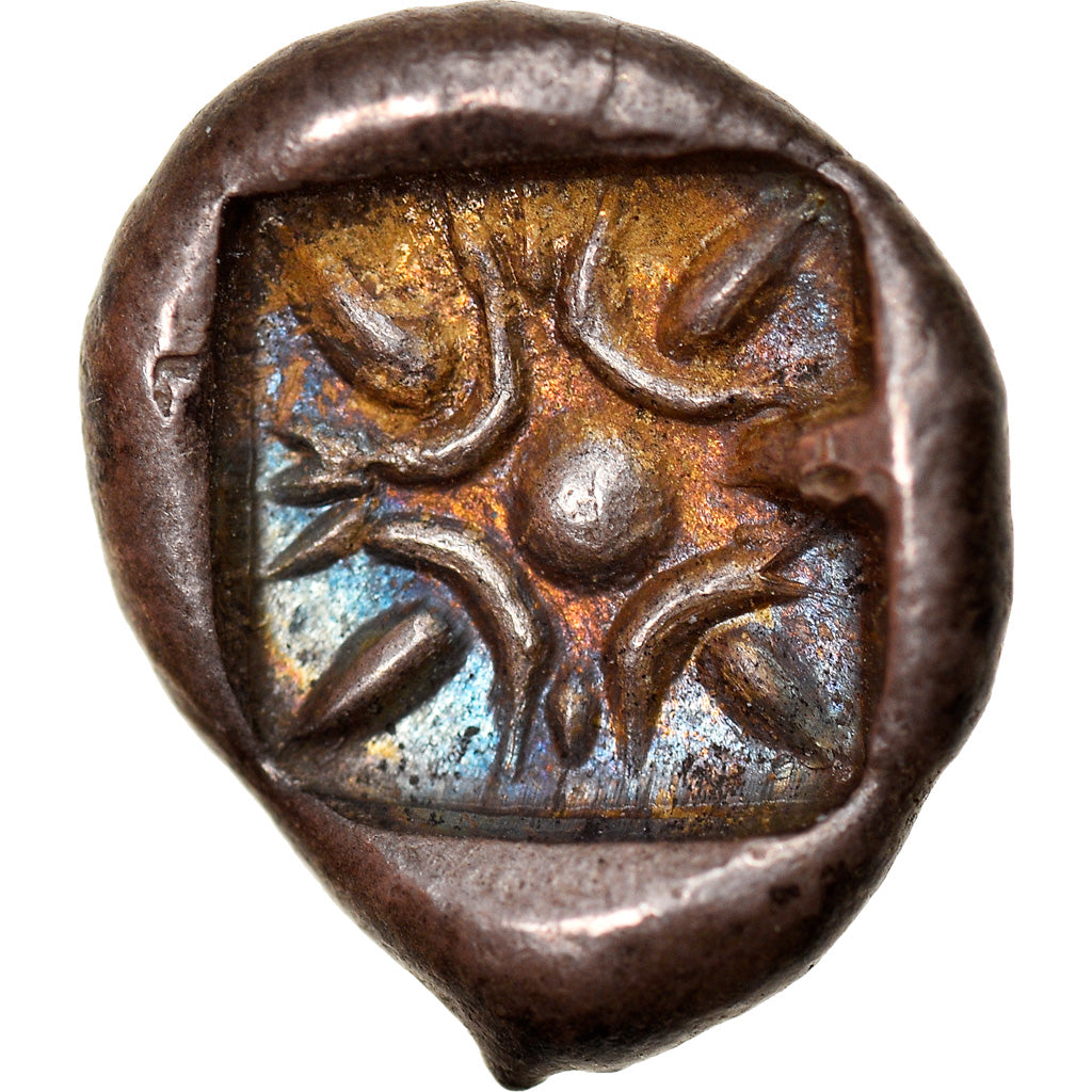 Moneta, Jonia, Miletos, Obol, 510-494 BC, Miletos, AU(55-58), Srebro