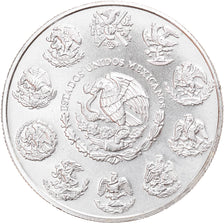 Coin, Mexico, Libertad, Onza, Troy Ounce of Silver, 2012, Bullion, MS(64)
