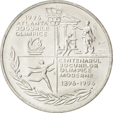 Coin, Romania, 10 Lei, 1996, MS(63), Nickel plated steel, KM:121